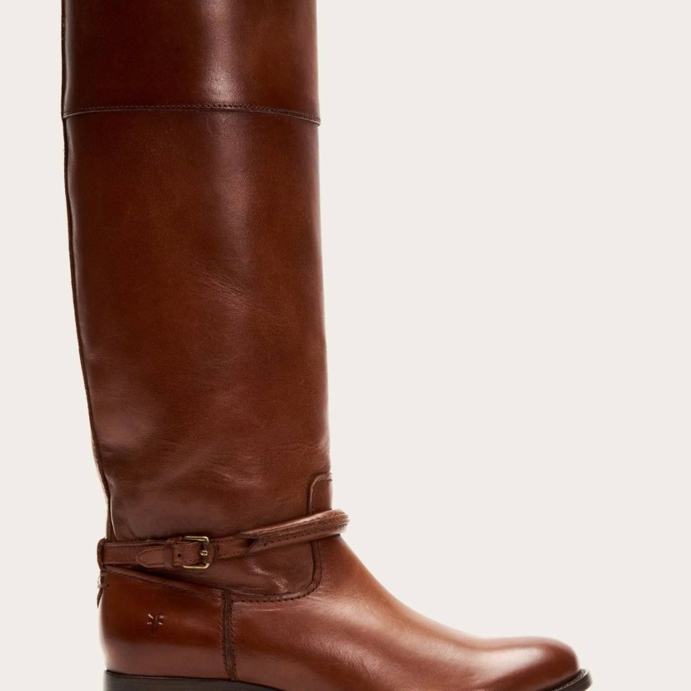 Frye Melissa Seam Riding Boot (Wide Calf)